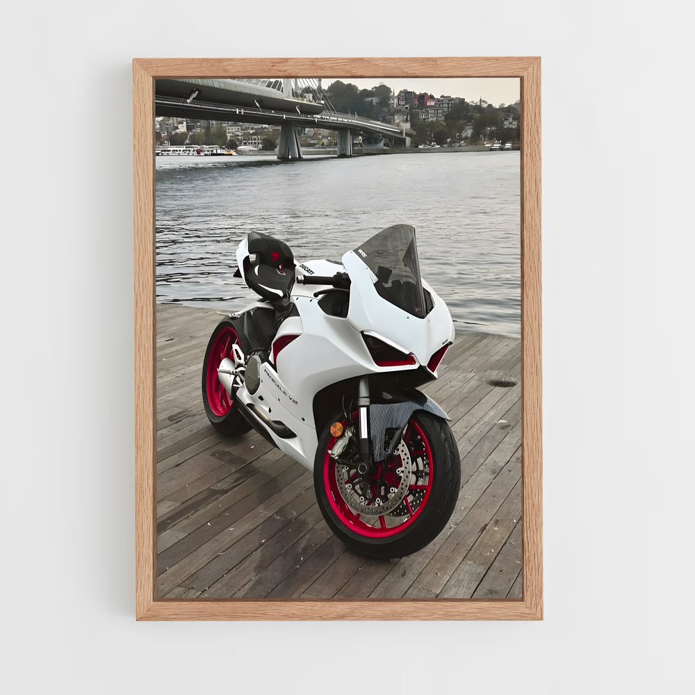 Poster élégance Panigale v – affiche Ducati (vue 4)